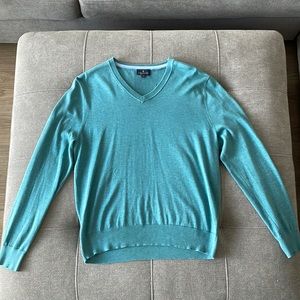 Brooks Brothers men v neck sweater